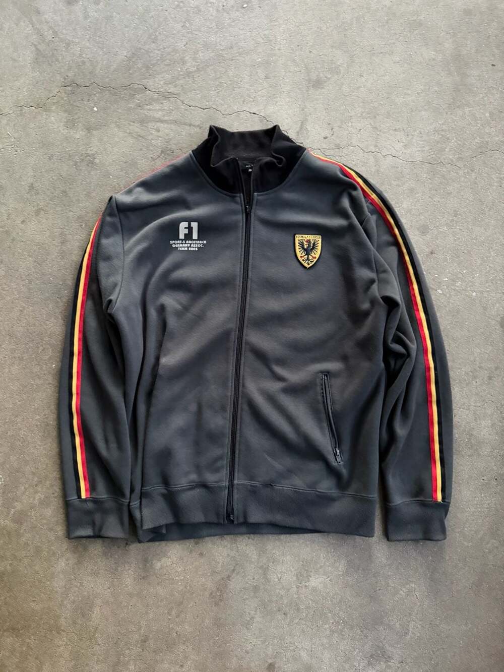 Netmen's vintage F1 Formula 1 League Germany Racetrack Track Jacket XL